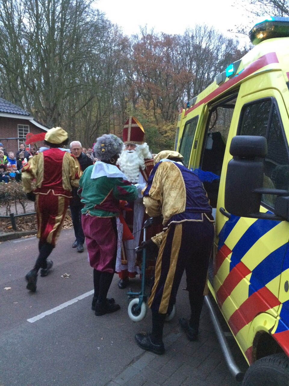 Sinterklaas op school