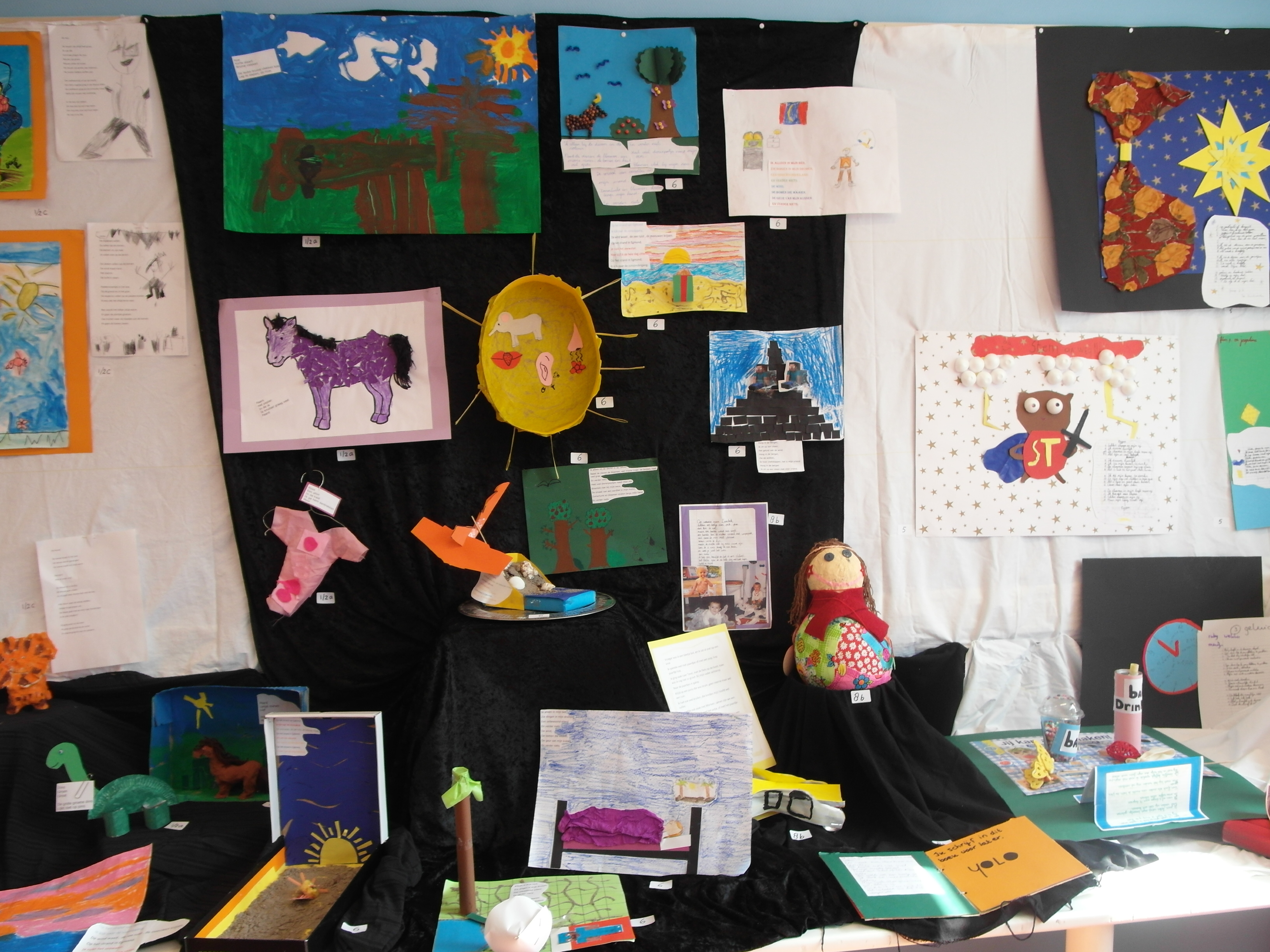 Tentoonstelling gedichten met beeld