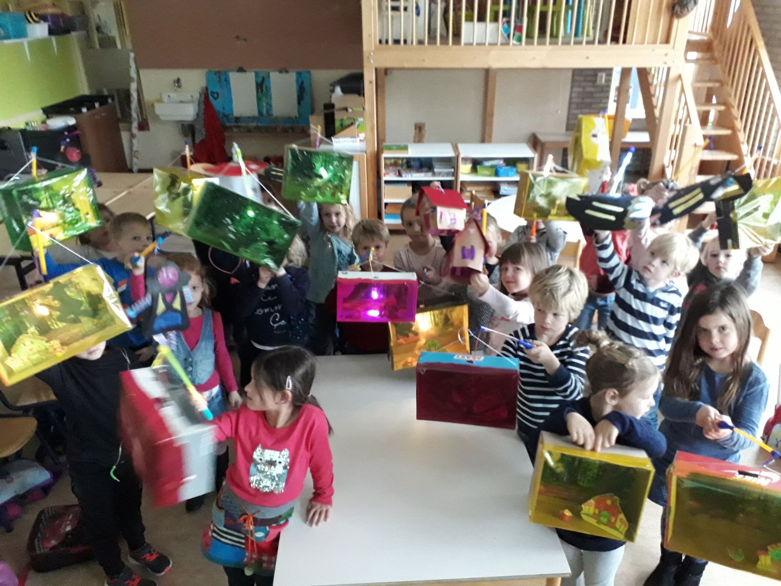 Sint Maarten op school